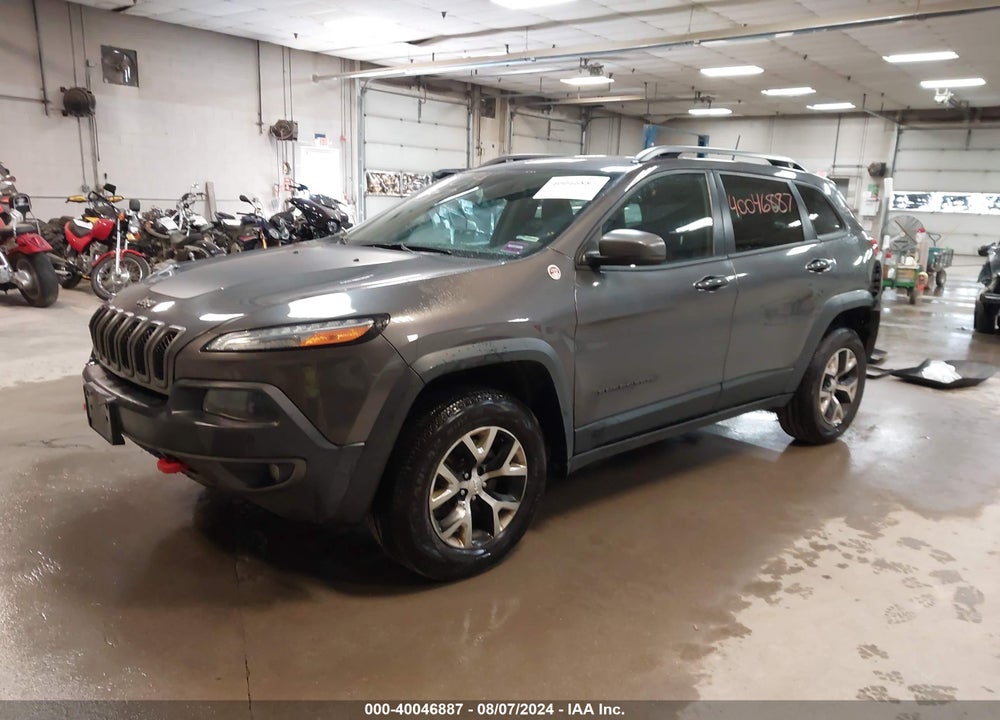 2018 JEEP CHEROKEE TRAILHAWK 4X4 VIN: 1C4PJMBX9JD522374