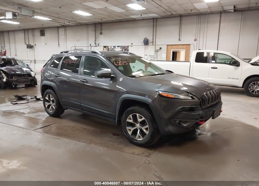 2018 JEEP CHEROKEE TRAILHAWK 4X4 VIN: 1C4PJMBX9JD522374