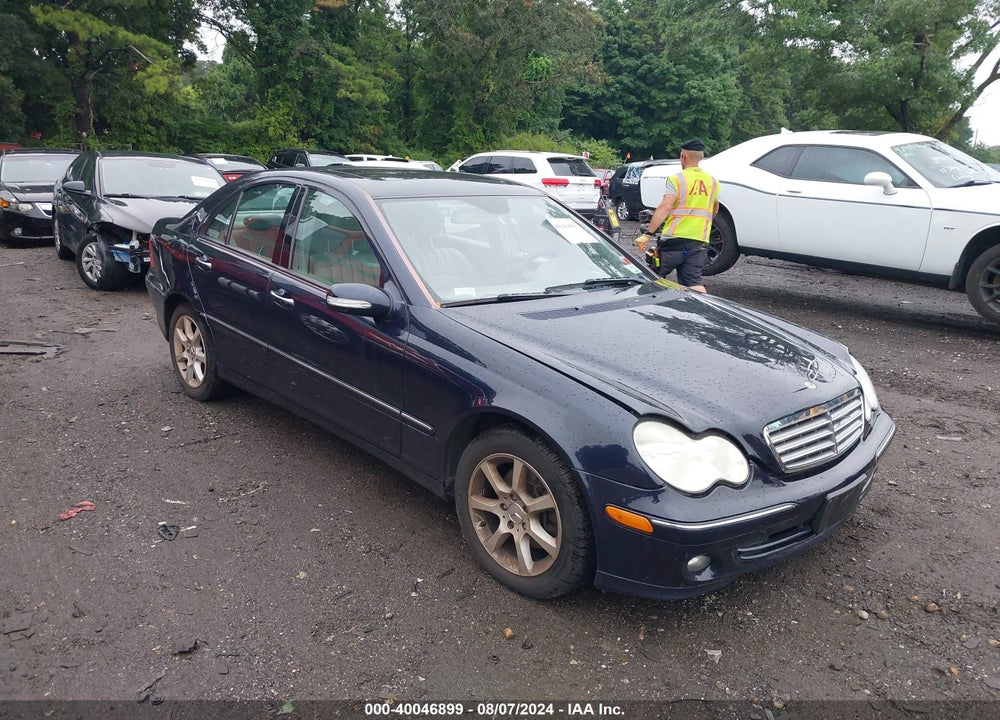 2007 MERCEDES-BENZ C 280 LUXURY 4MATIC VIN: WDBRF92H07F840508