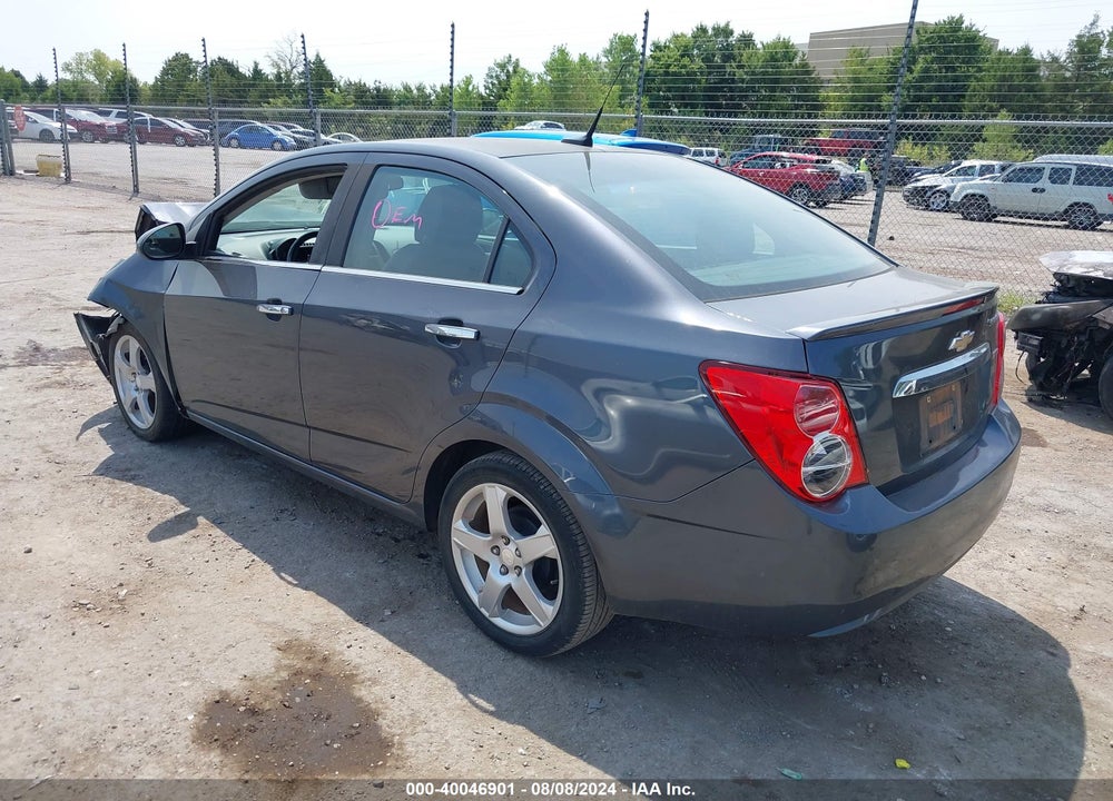 2013 CHEVROLET SONIC LTZ AUTO VIN: 1G1JE5SB7D4226898