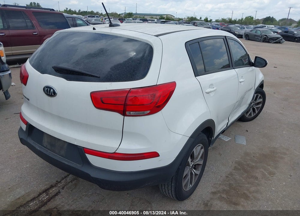 2016 KIA SPORTAGE LX VIN: KNDPB3AC1G7878878