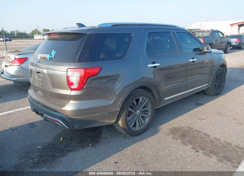 2017 FORD EXPLORER LIMITED VIN: 1FM5K7F8XHGA40591