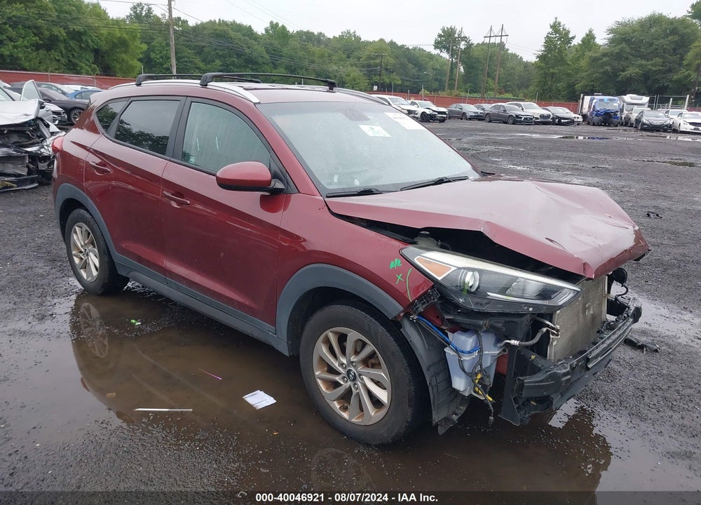 2016 HYUNDAI TUCSON SE VIN: KM8J3CA44GU197364