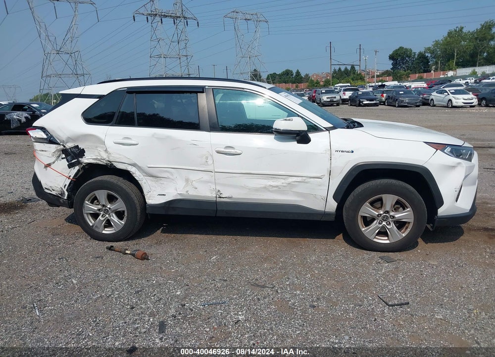 2021 TOYOTA RAV4 HYBRID XLE VIN: 4T3RWRFV9MU046151