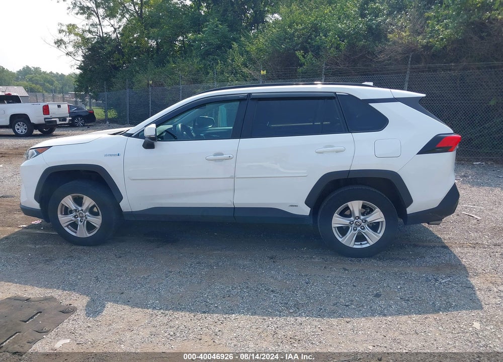 2021 TOYOTA RAV4 HYBRID XLE VIN: 4T3RWRFV9MU046151