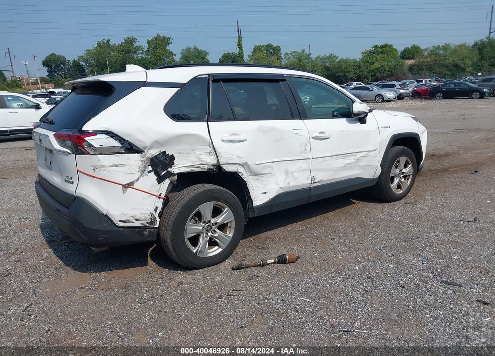 2021 TOYOTA RAV4 HYBRID XLE VIN: 4T3RWRFV9MU046151
