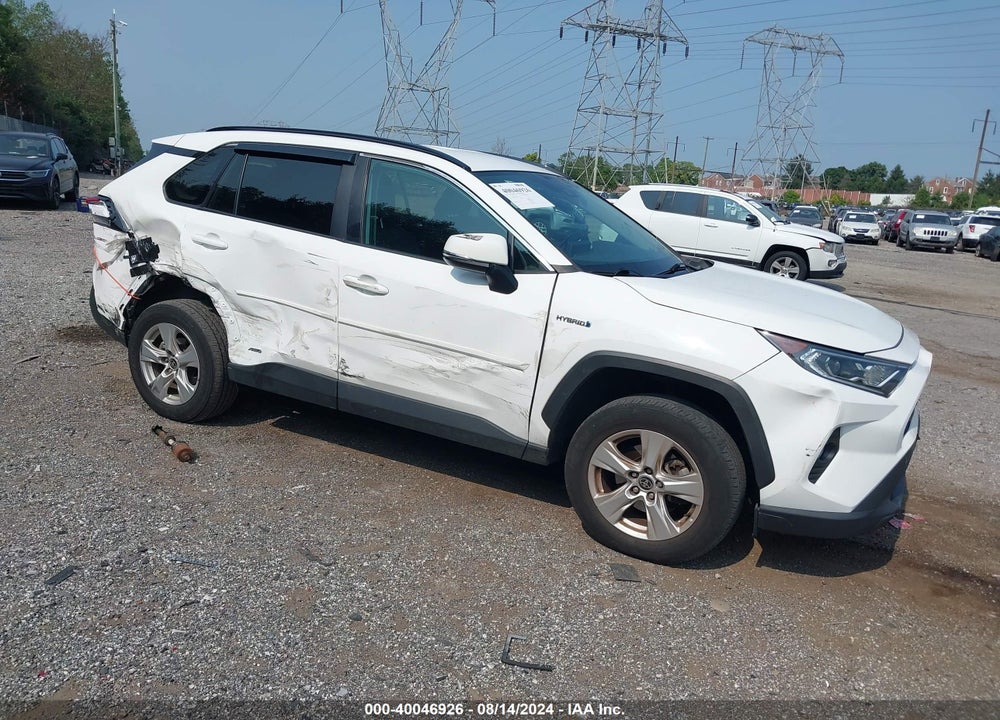 2021 TOYOTA RAV4 HYBRID XLE VIN: 4T3RWRFV9MU046151