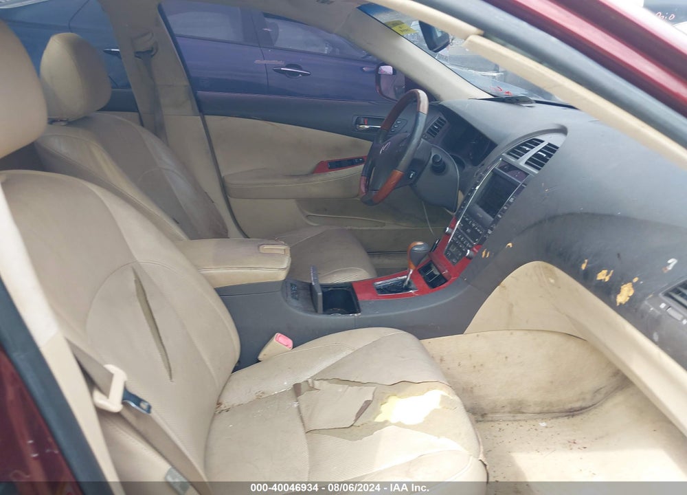 2007 LEXUS ES 350 VIN: JTHBJ46G172062618