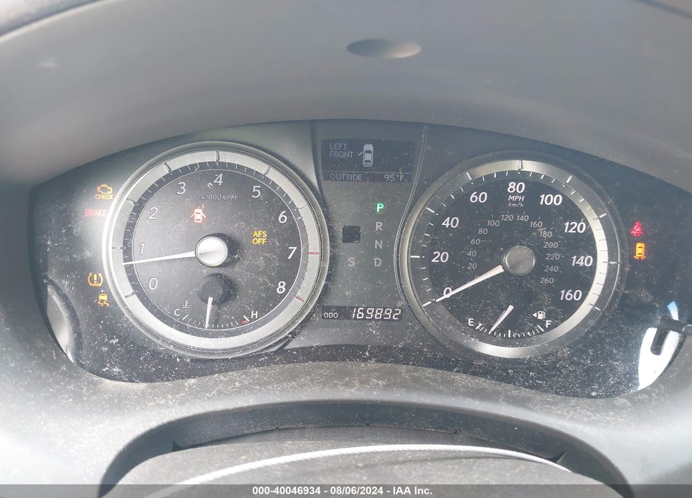 2007 LEXUS ES 350 VIN: JTHBJ46G172062618