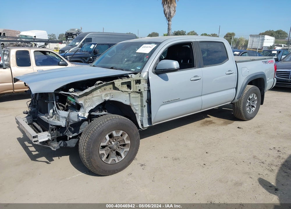 2019 TOYOTA TACOMA TRD OFF ROAD VIN: 5TFCZ5AN2KX184510