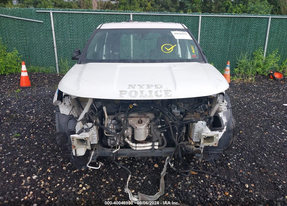 2018 FORD POLICE INTERCEPTOR UTILITY VIN: 1FM5K8AR6JGA37117