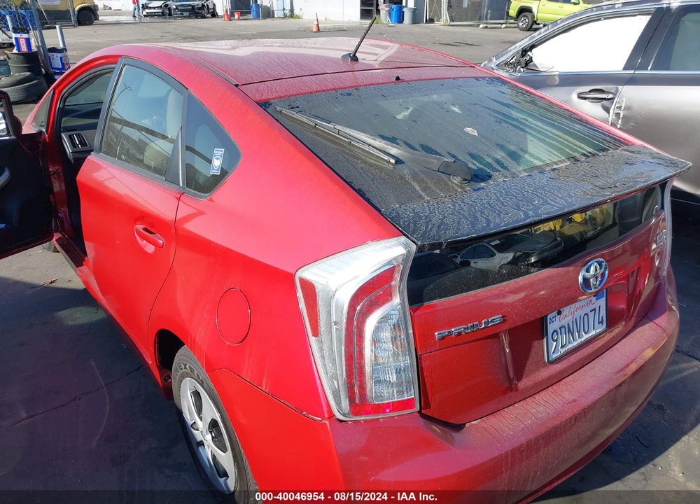 2015 TOYOTA PRIUS VIN: JTDKN3DU8F0467183
