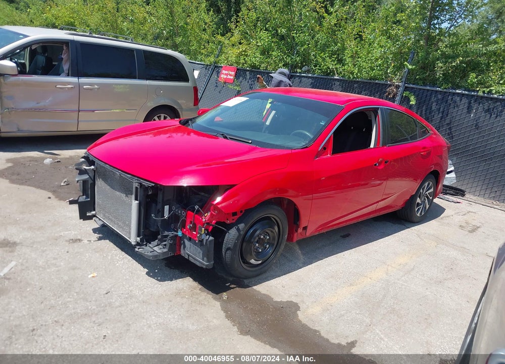 2016 HONDA CIVIC LX VIN: 2HGFC2F56GH576344