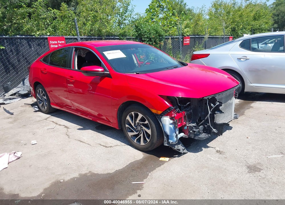 2016 HONDA CIVIC LX VIN: 2HGFC2F56GH576344