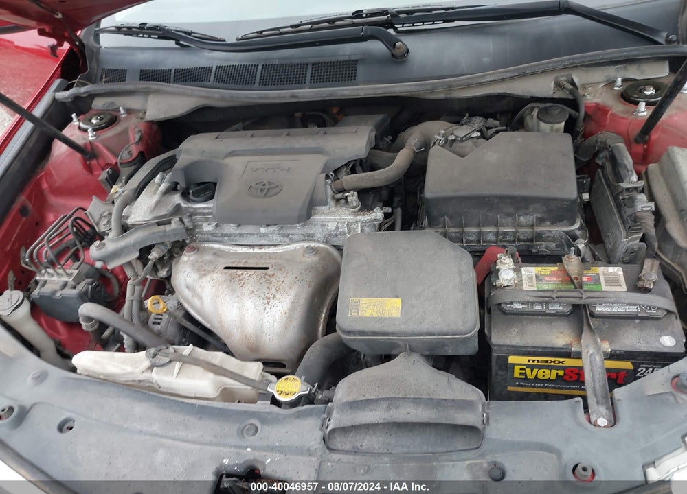 2012 TOYOTA CAMRY LE VIN: 4T4BF1FKXCR188675