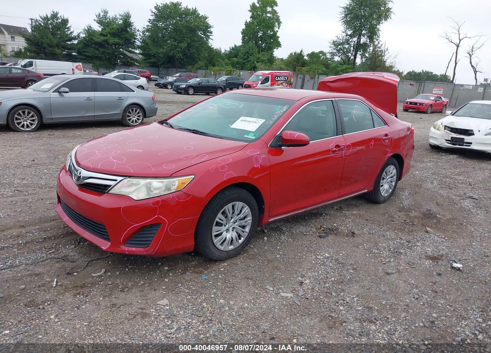 2012 TOYOTA CAMRY LE VIN: 4T4BF1FKXCR188675