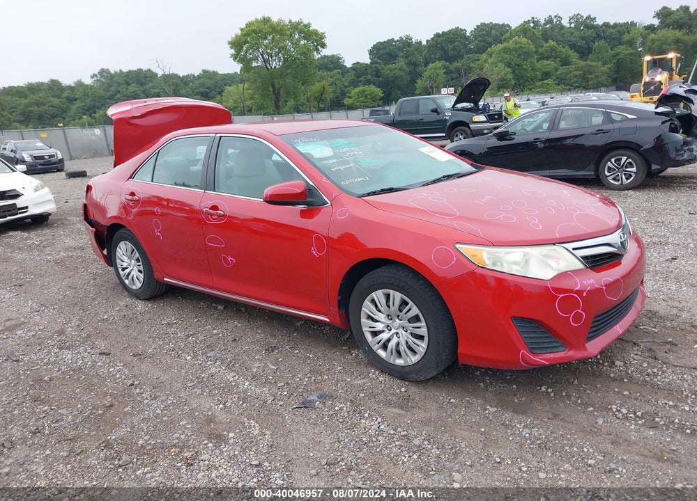2012 TOYOTA CAMRY LE VIN: 4T4BF1FKXCR188675