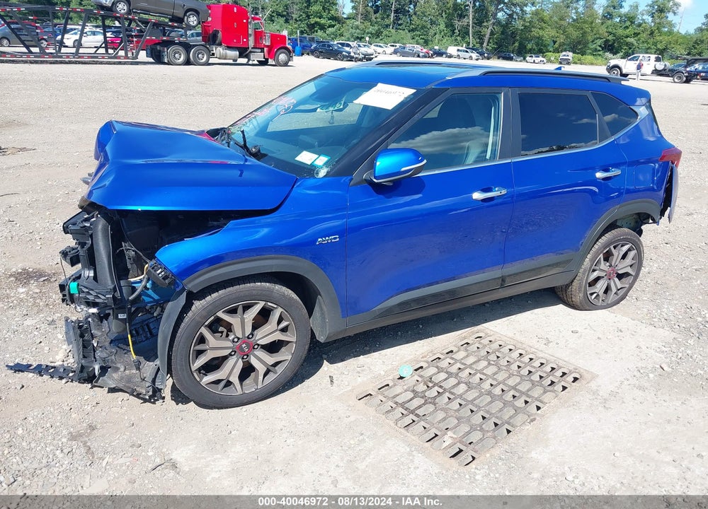 2021 KIA SELTOS SX TURBO VIN: KNDETCA24M7039203