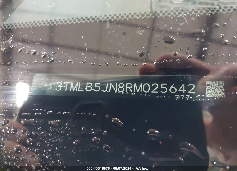 2024 TOYOTA TACOMA SR5 VIN: 3TMLB5JN8RM025642