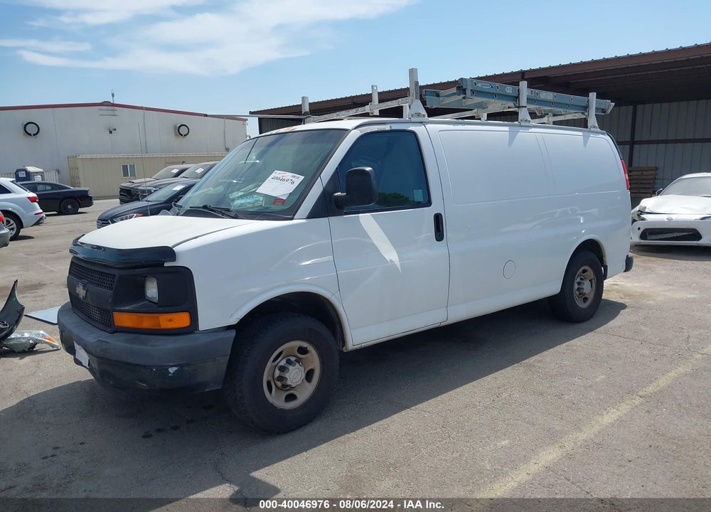 2007 CHEVROLET EXPRESS WORK VAN VIN: 1GCGG25V171149452