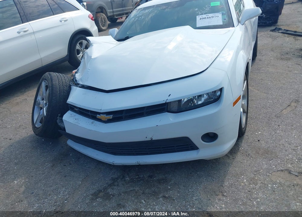 2015 CHEVROLET CAMARO 1LT VIN: 2G1FD1E31F9233660