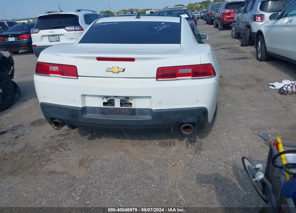 2015 CHEVROLET CAMARO 1LT VIN: 2G1FD1E31F9233660
