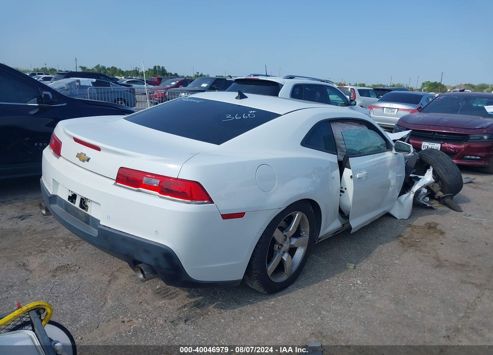 2015 CHEVROLET CAMARO 1LT VIN: 2G1FD1E31F9233660