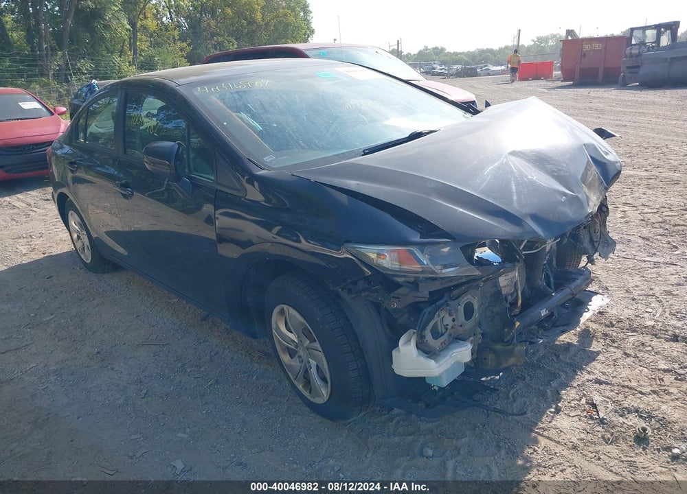 2015 HONDA CIVIC LX VIN: 19XFB2F57FE245431