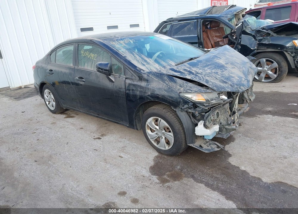 2015 HONDA CIVIC LX VIN: 19XFB2F57FE245431