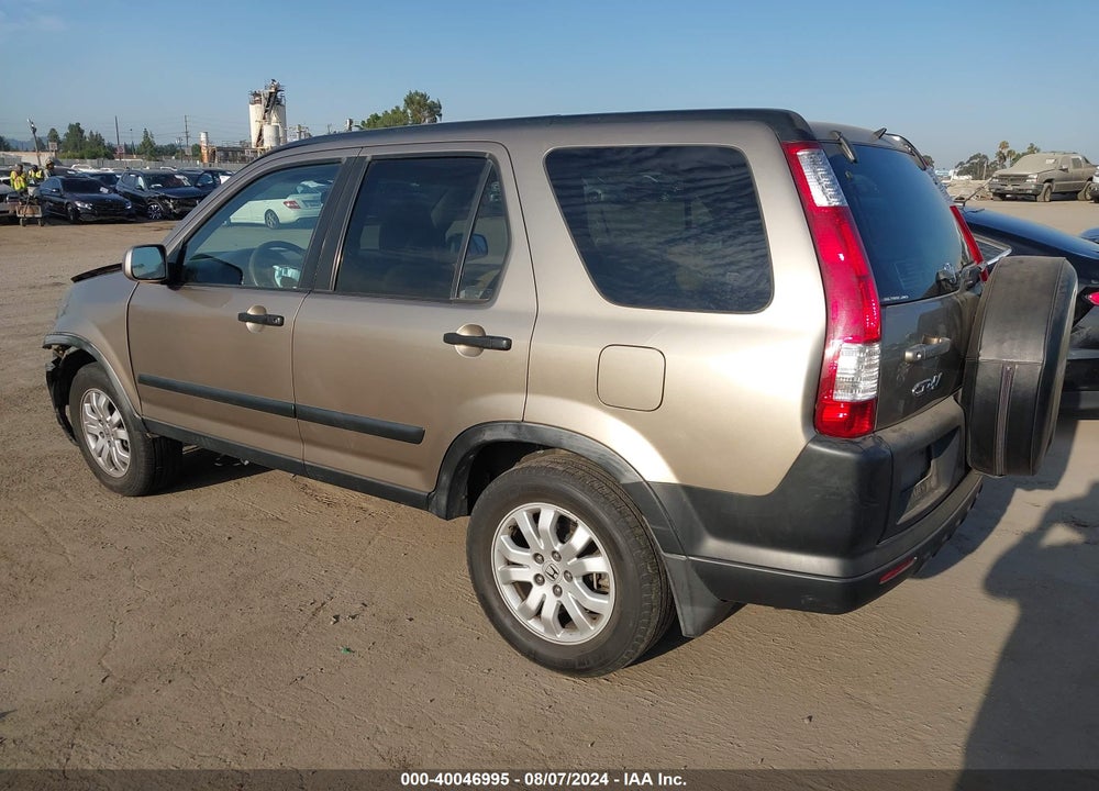 2006 HONDA CR-V EX VIN: JHLRD78886C005990