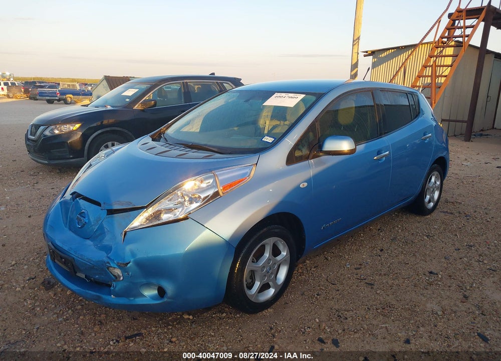 2012 NISSAN LEAF SL VIN: JN1AZ0CP5CT022780