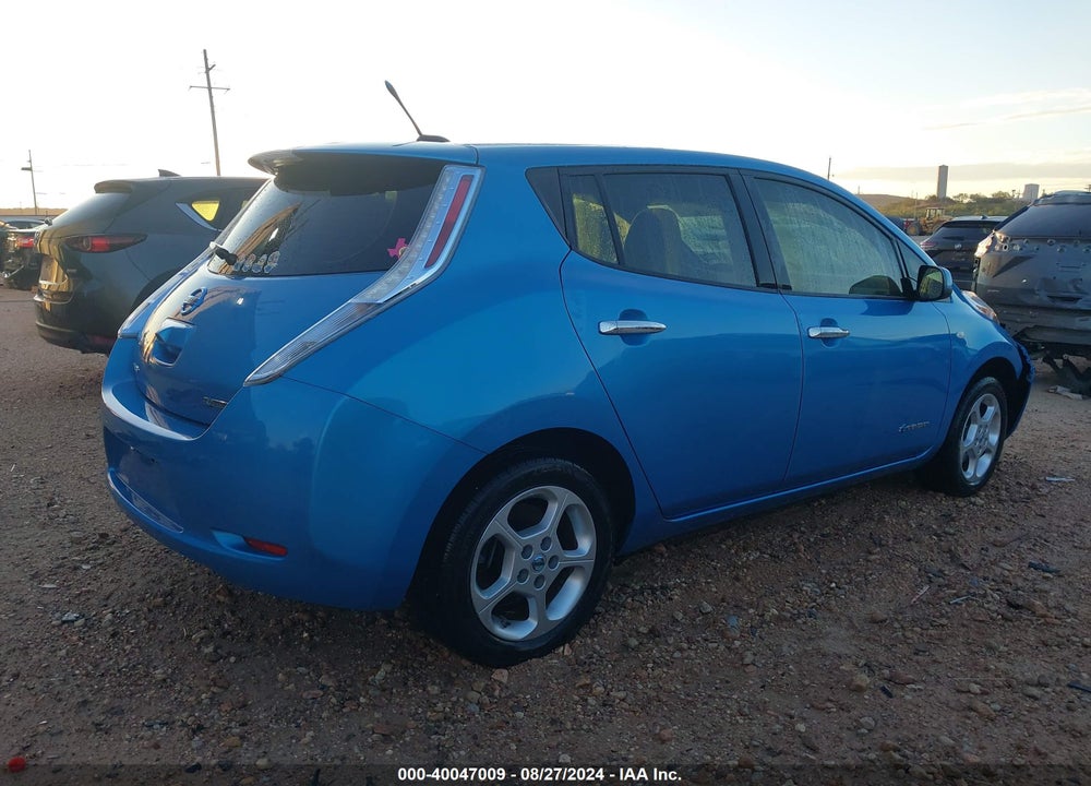 2012 NISSAN LEAF SL VIN: JN1AZ0CP5CT022780