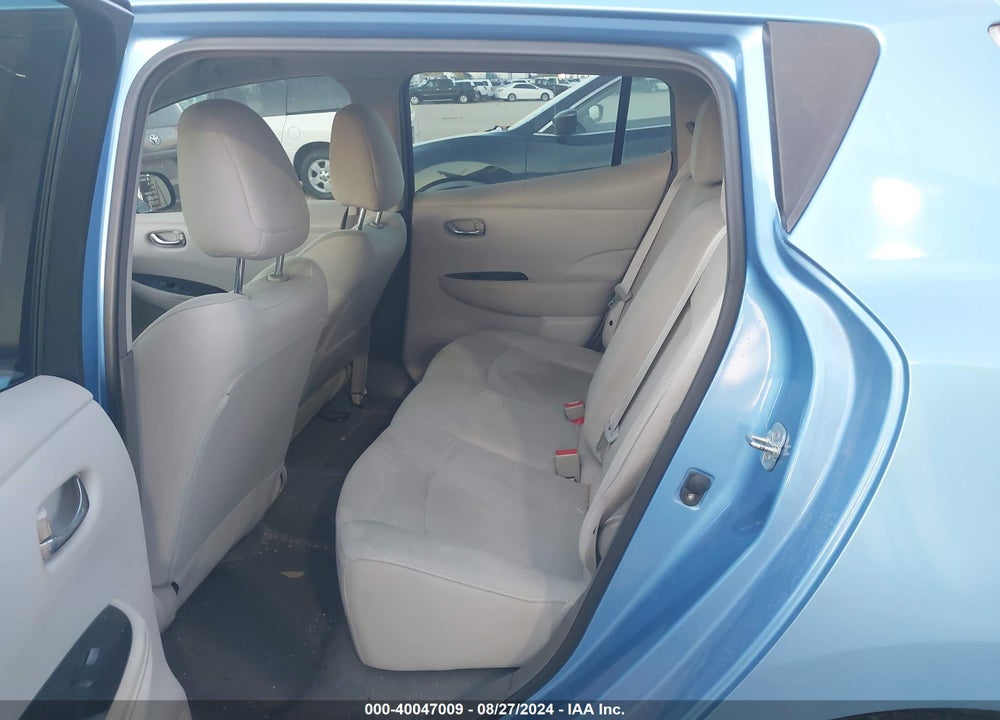 2012 NISSAN LEAF SL VIN: JN1AZ0CP5CT022780