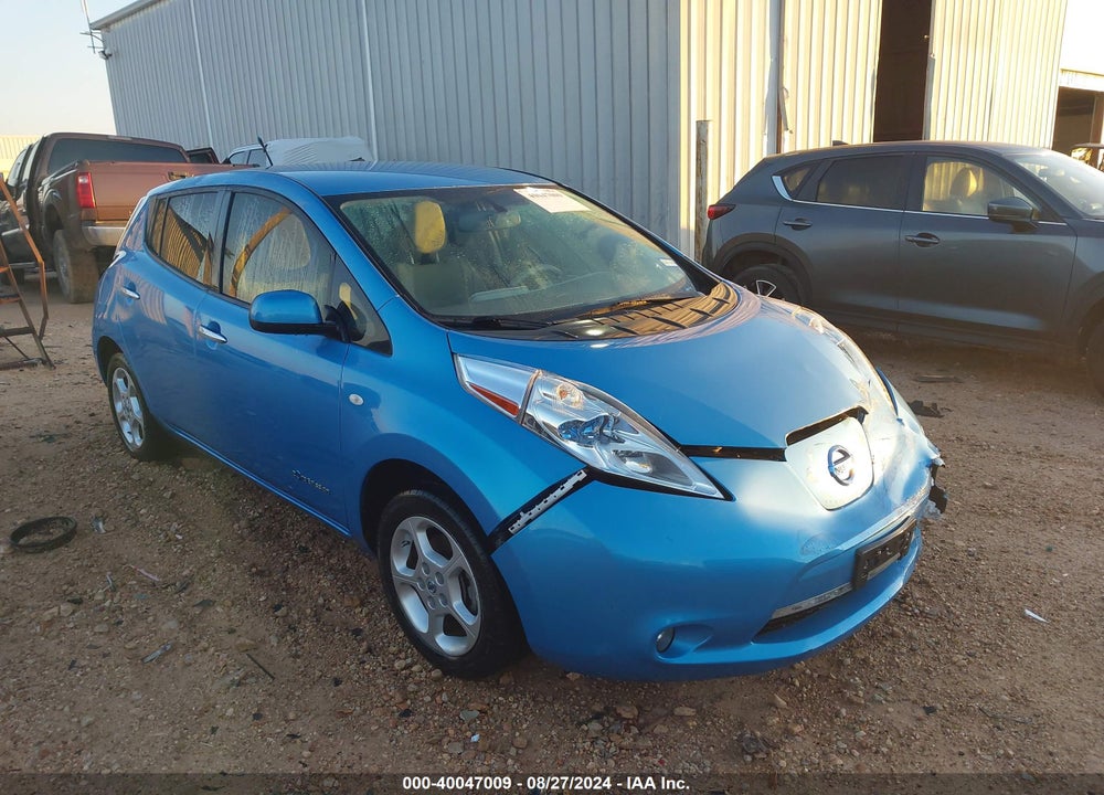 2012 NISSAN LEAF SL VIN: JN1AZ0CP5CT022780