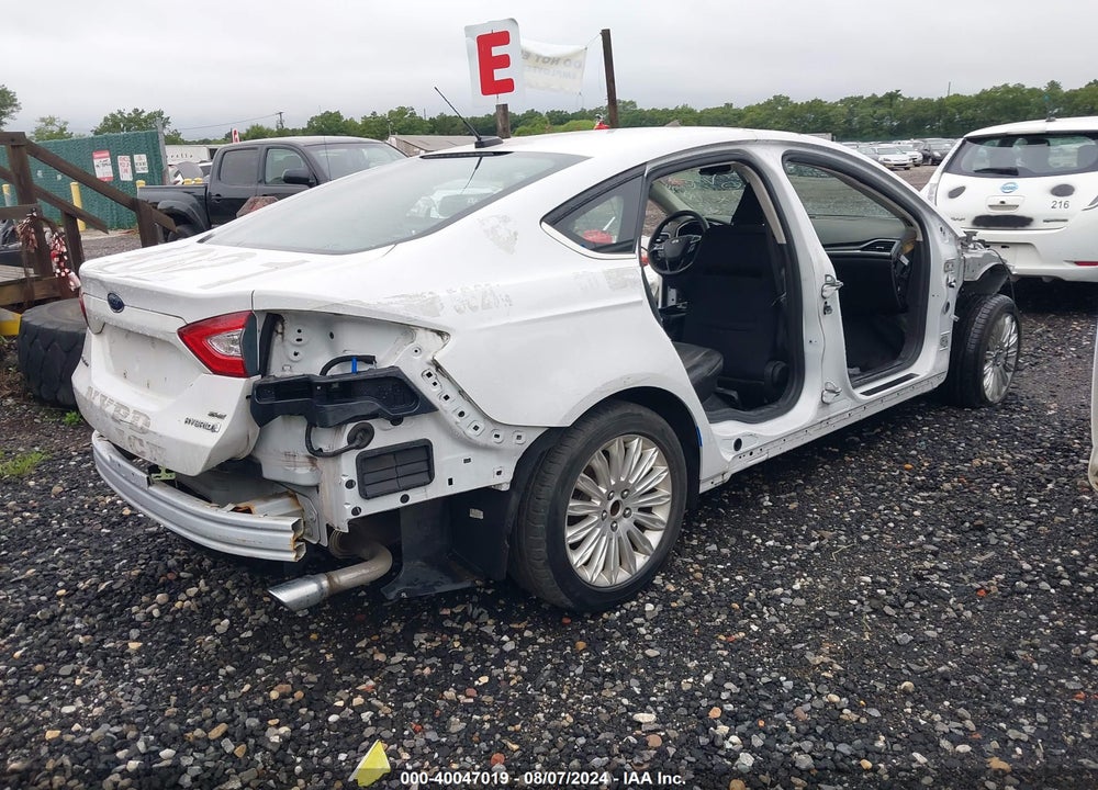 2014 FORD FUSION HYBRID SE VIN: 3FA6P0LU9ER300542