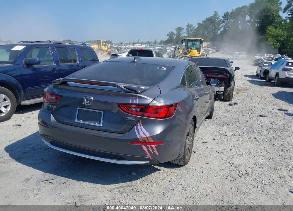 2019 HONDA INSIGHT TOURING VIN: 19XZE4F93KE002874