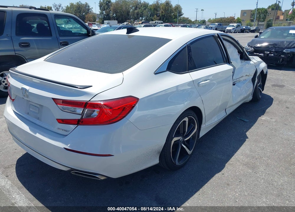2021 HONDA ACCORD SPORT VIN: 1HGCV1F38MA105747