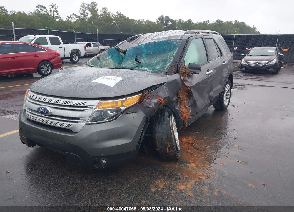 2014 FORD EXPLORER XLT VIN: 1FM5K7D92EGC08005
