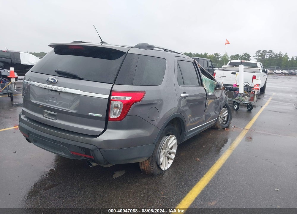 2014 FORD EXPLORER XLT VIN: 1FM5K7D92EGC08005