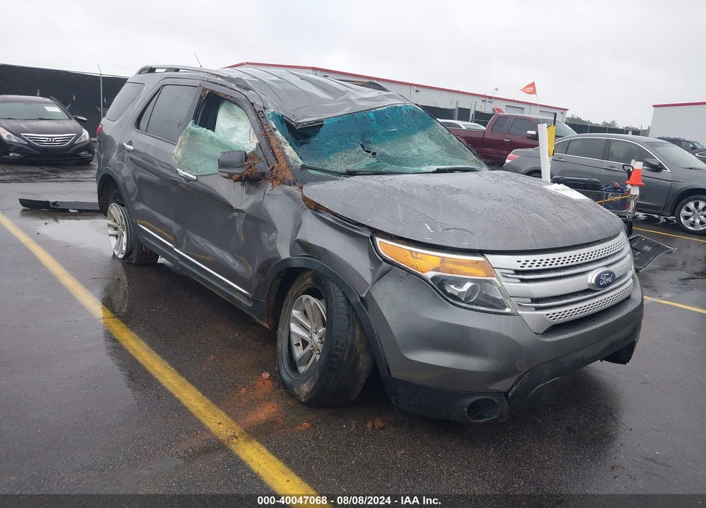 2014 FORD EXPLORER XLT VIN: 1FM5K7D92EGC08005