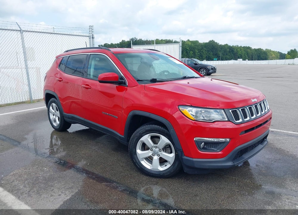 2019 JEEP COMPASS LATITUDE FWD VIN: 3C4NJCBB8KT820075