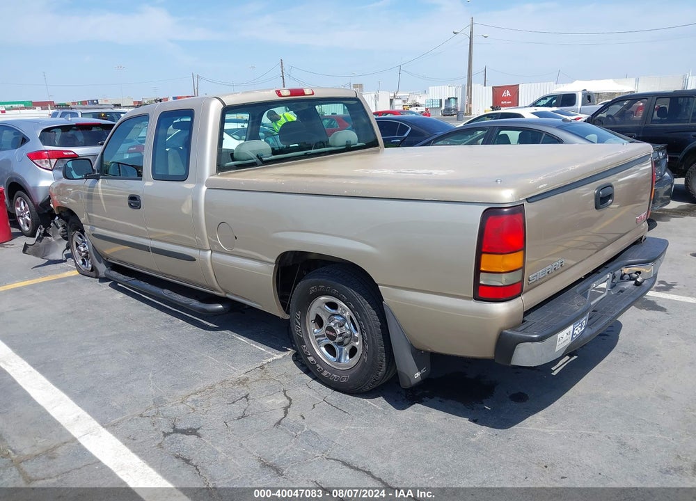 2004 GMC SIERRA 1500 VIN: 2GTEC19V841146142