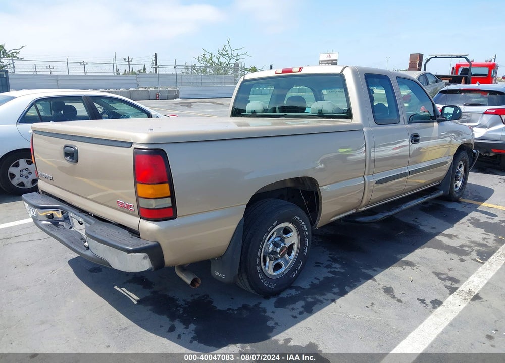 2004 GMC SIERRA 1500 VIN: 2GTEC19V841146142