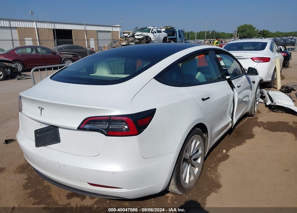 2021 TESLA MODEL 3 STANDARD RANGE PLUS REAR-WHEEL DRIVE VIN: 5YJ3E1EA5MF851319