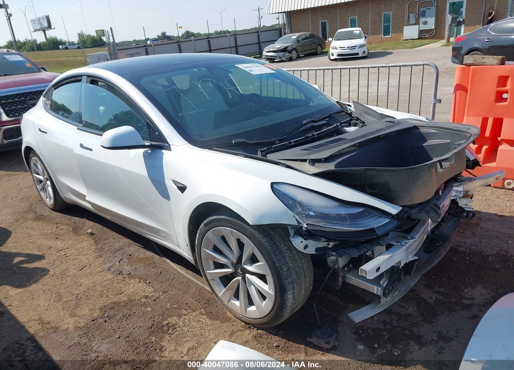 2021 TESLA MODEL 3 STANDARD RANGE PLUS REAR-WHEEL DRIVE VIN: 5YJ3E1EA5MF851319