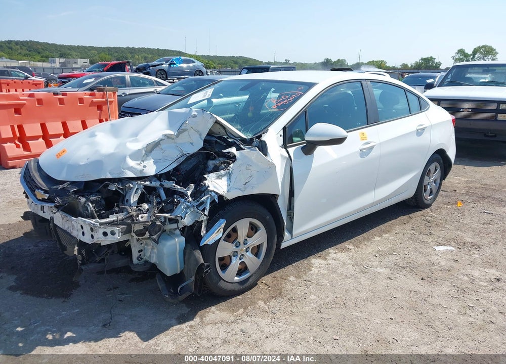 2017 CHEVROLET CRUZE LS AUTO VIN: 3G1BC5SM2HS573203