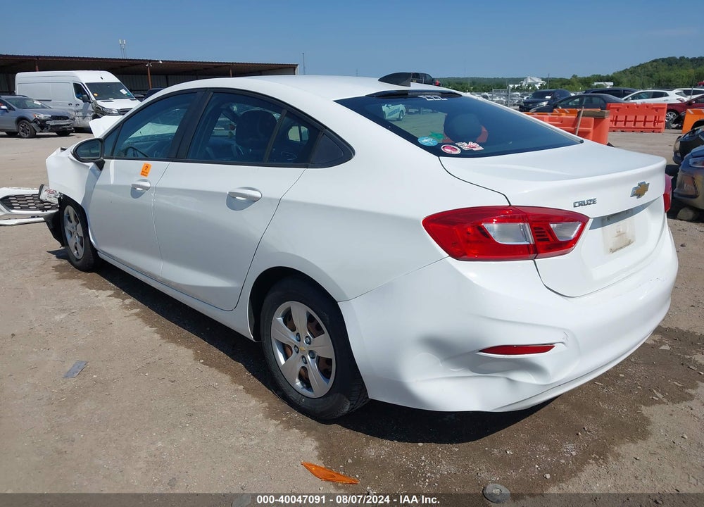 2017 CHEVROLET CRUZE LS AUTO VIN: 3G1BC5SM2HS573203