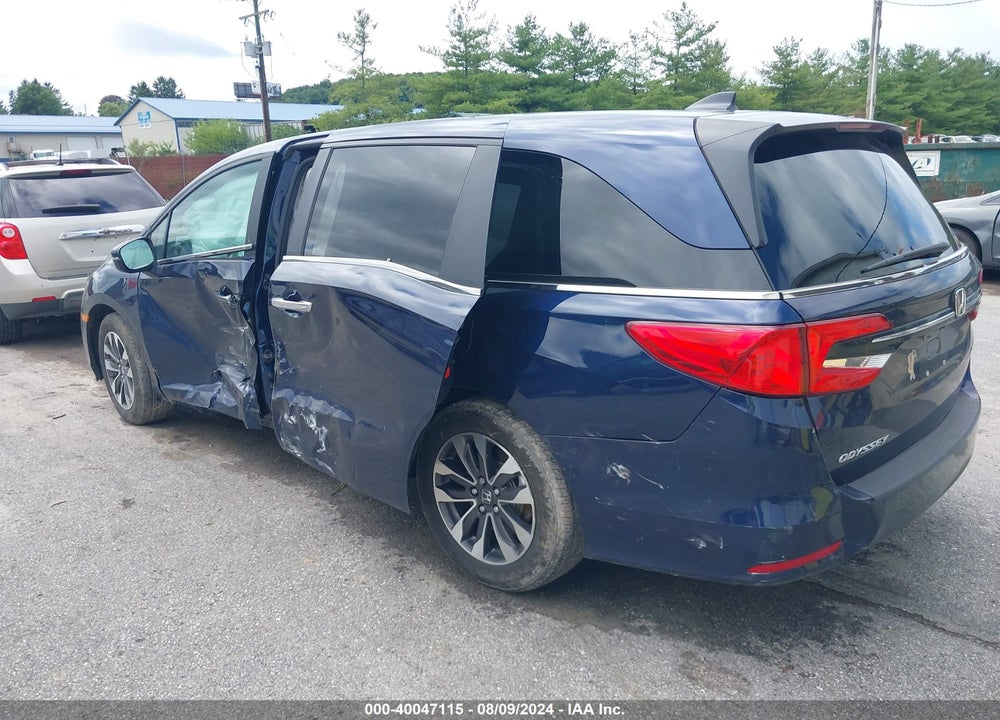 2022 HONDA ODYSSEY EX-L VIN: 5FNRL6H78NB060927