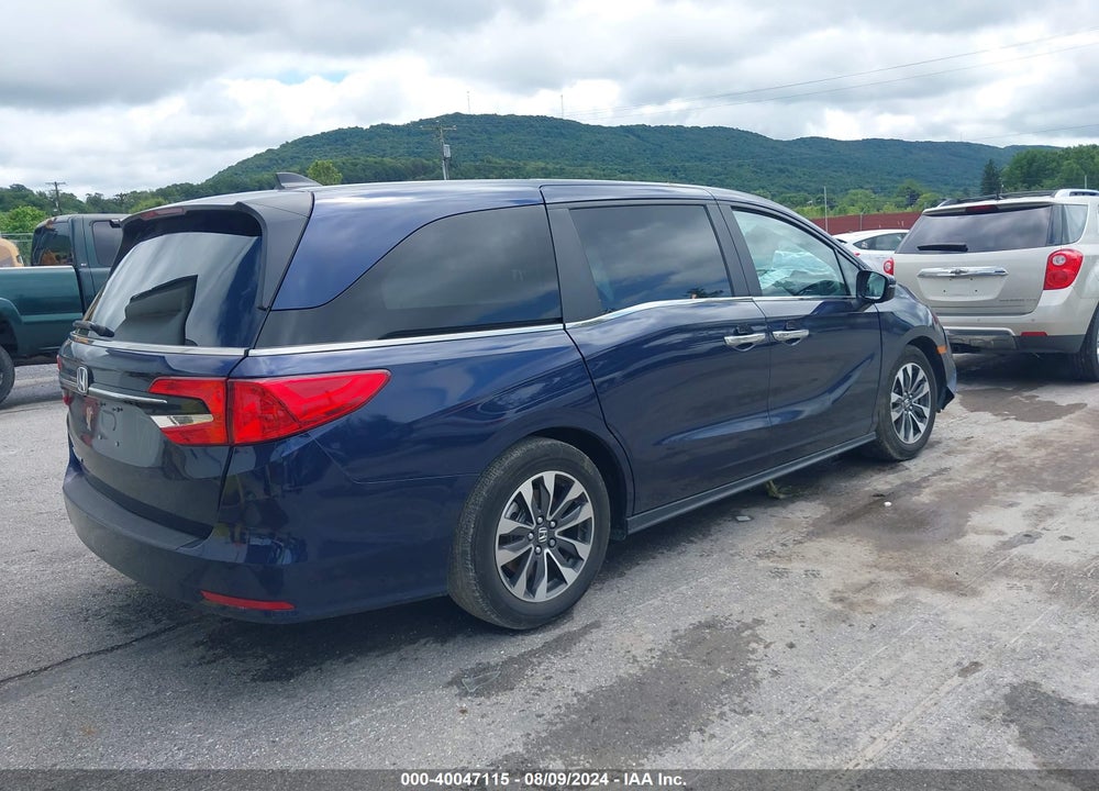 2022 HONDA ODYSSEY EX-L VIN: 5FNRL6H78NB060927