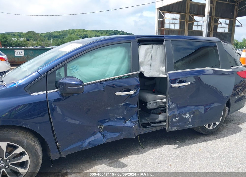 2022 HONDA ODYSSEY EX-L VIN: 5FNRL6H78NB060927